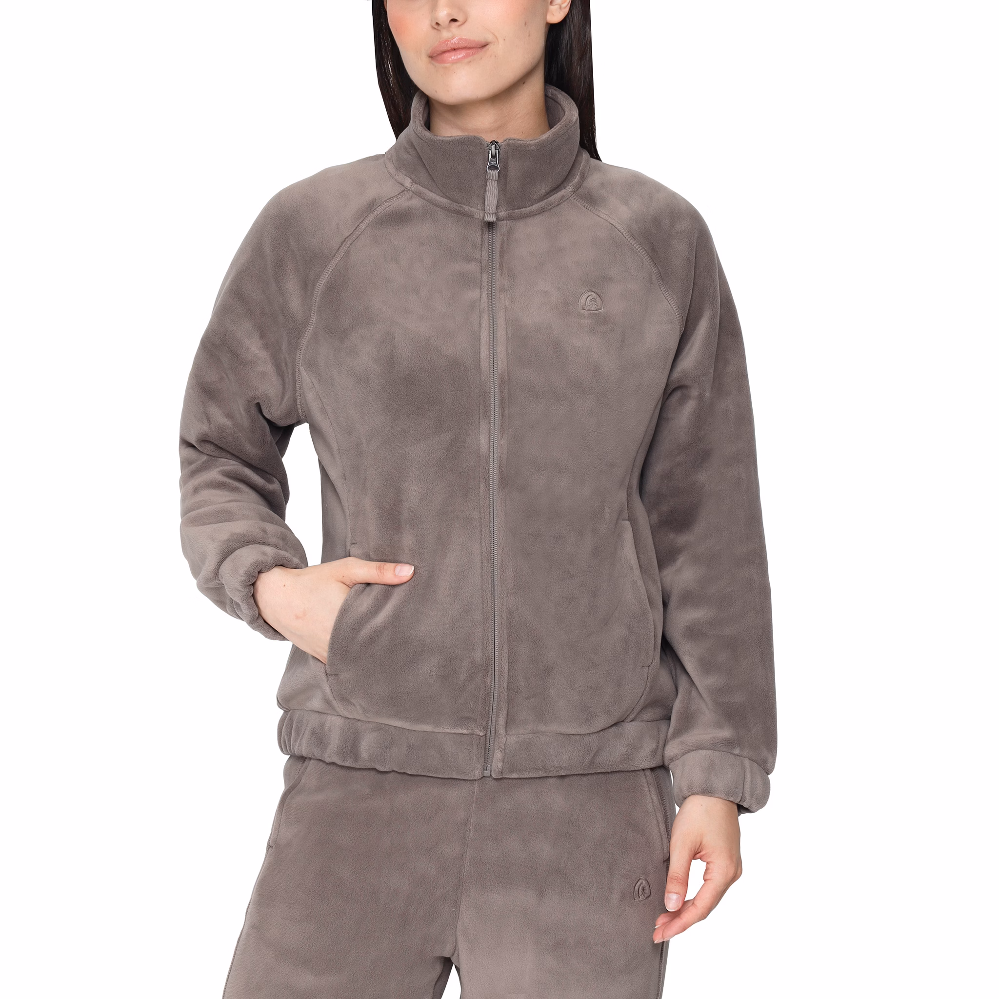 Sierra Design women's polar fleece full zip sweater