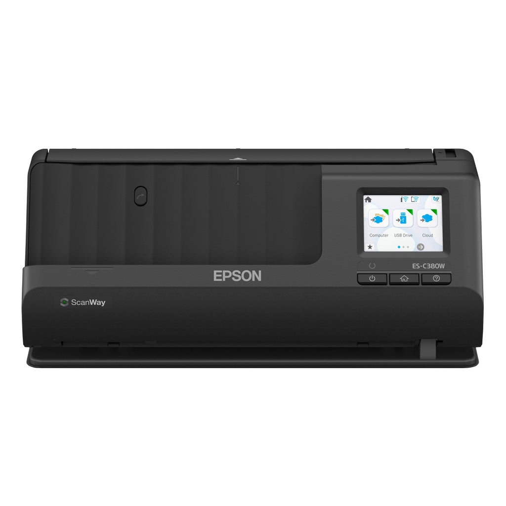 Epson WorkForce ES-C380W Wireless Compact Desktop Document Scanner