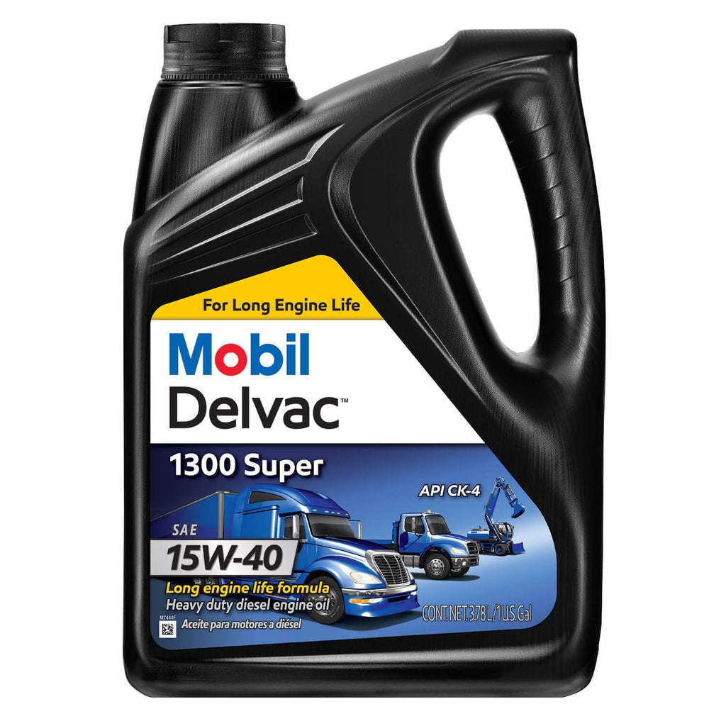 Mobil Delvac 1300 Super Heavy Duty Synthetic Blend Diesel Engine 