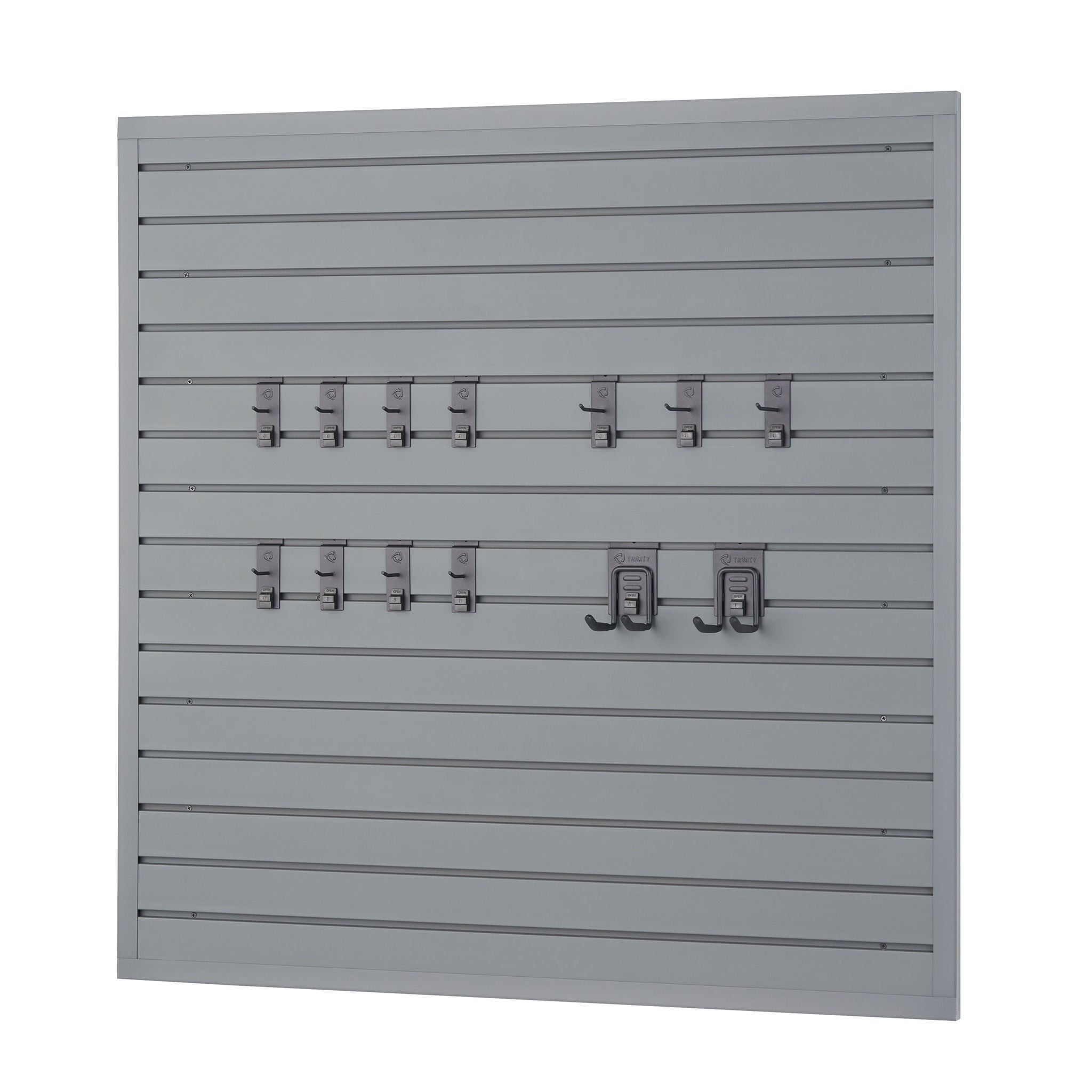 TRINITY 16 Sq Ft Modular Slatwall 13-piece Accessory Set | Costco