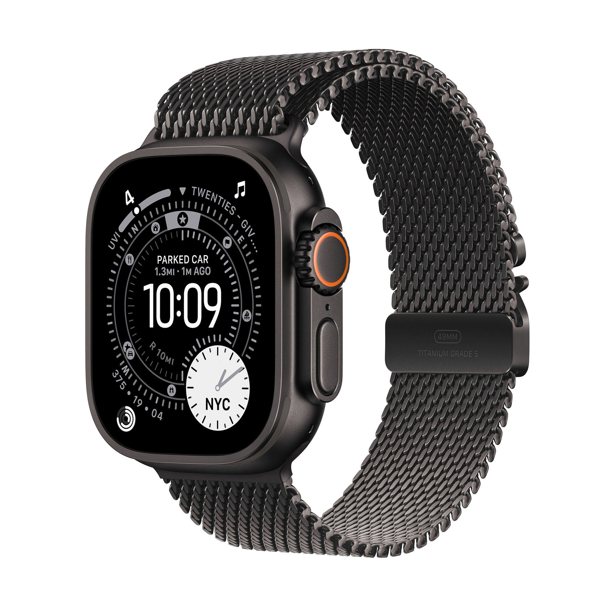 Apple Watch Ultra 3 (GPS + Cellular) 49mm Case with Milanese Loop (Size — 5 g