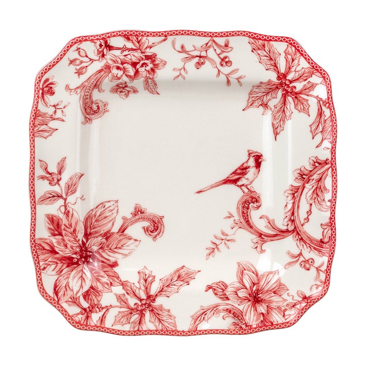 222 Fifth Christmas Lane 12-piece Dinnerware Set | Costco