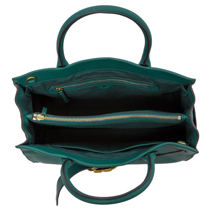 Tory Burch Gemini Link Tote, Green | Costco