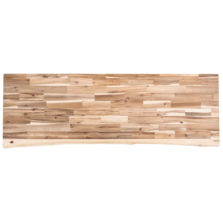 Ackland 6ft. L x 25 in Unfinished Acacia Solid Wood Butcher Block