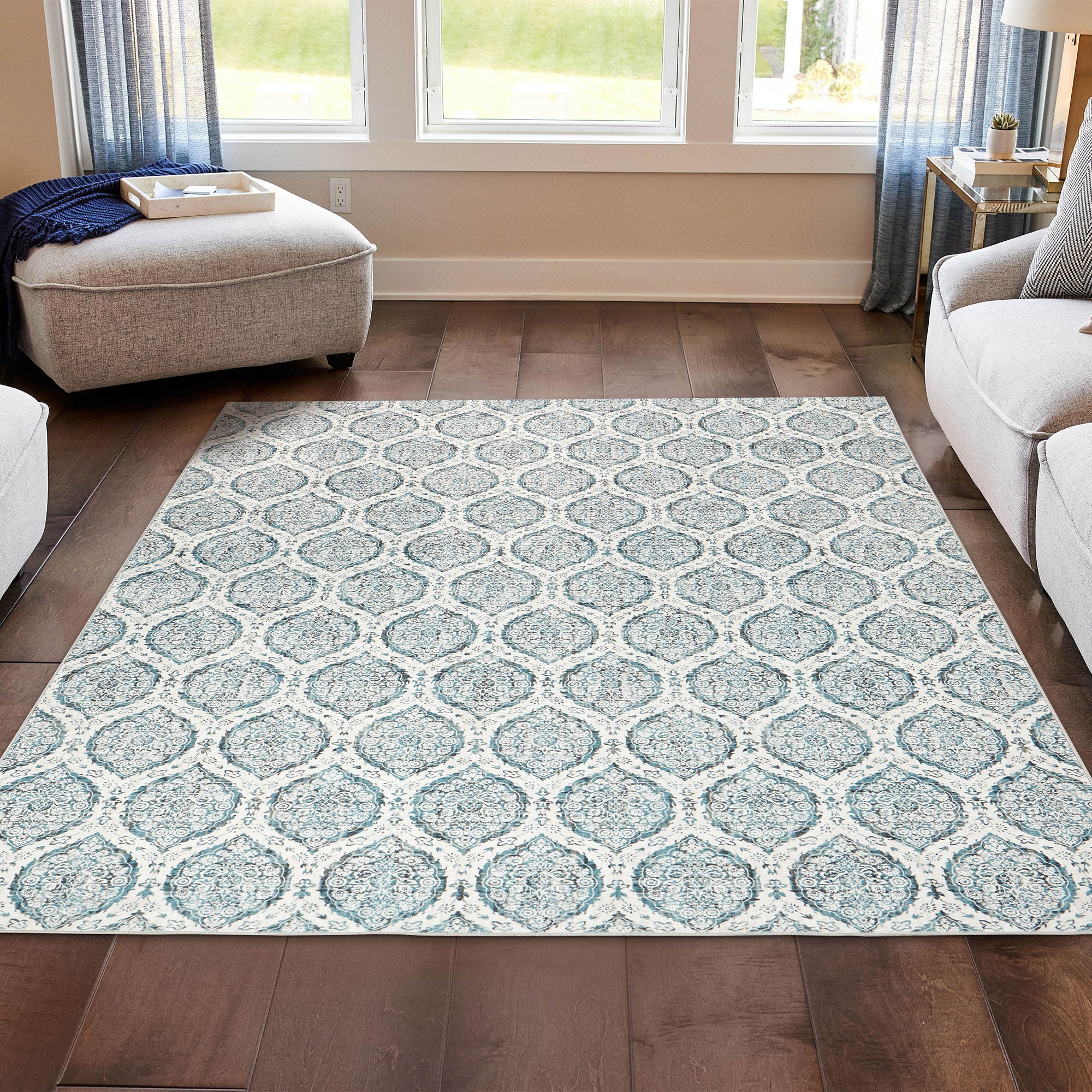 Asilah RUG 120*160 アシララグ Wyatt & Ash Washable Indoor Area Rug, Alisha 7'10