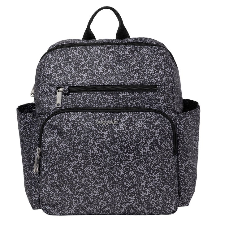 anti theft rfid backpacks for travelling Baggallini Securtex Anti-Theft Windsor Backpack Travel, Work & College, & Locking Zipper, Up to 16" Laptop Theres a fully zippered front compartment Baggallini Anti-Theft Compass Backpack |