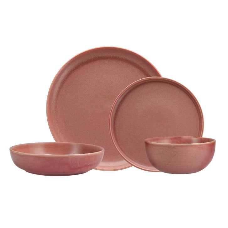 Fortessa Sound Desert Rose 16-piece Dinnerware Set | Costco