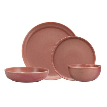Fortessa Sound Desert Rose 16-piece Dinnerware Set | Costco