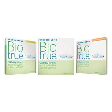 Biotrue® ONEday Daily Disposable Contact Lenses