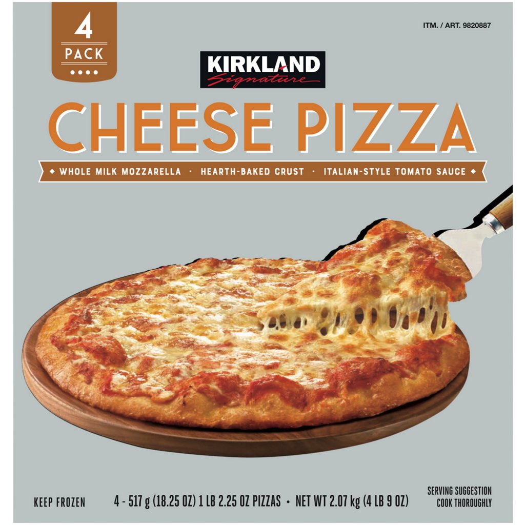 Kirkland Signature Cheese Pizza 18 25 Oz 4 Ct Costco kirkland-signature-cheese-pizza-18-25-oz-4-ct-costco