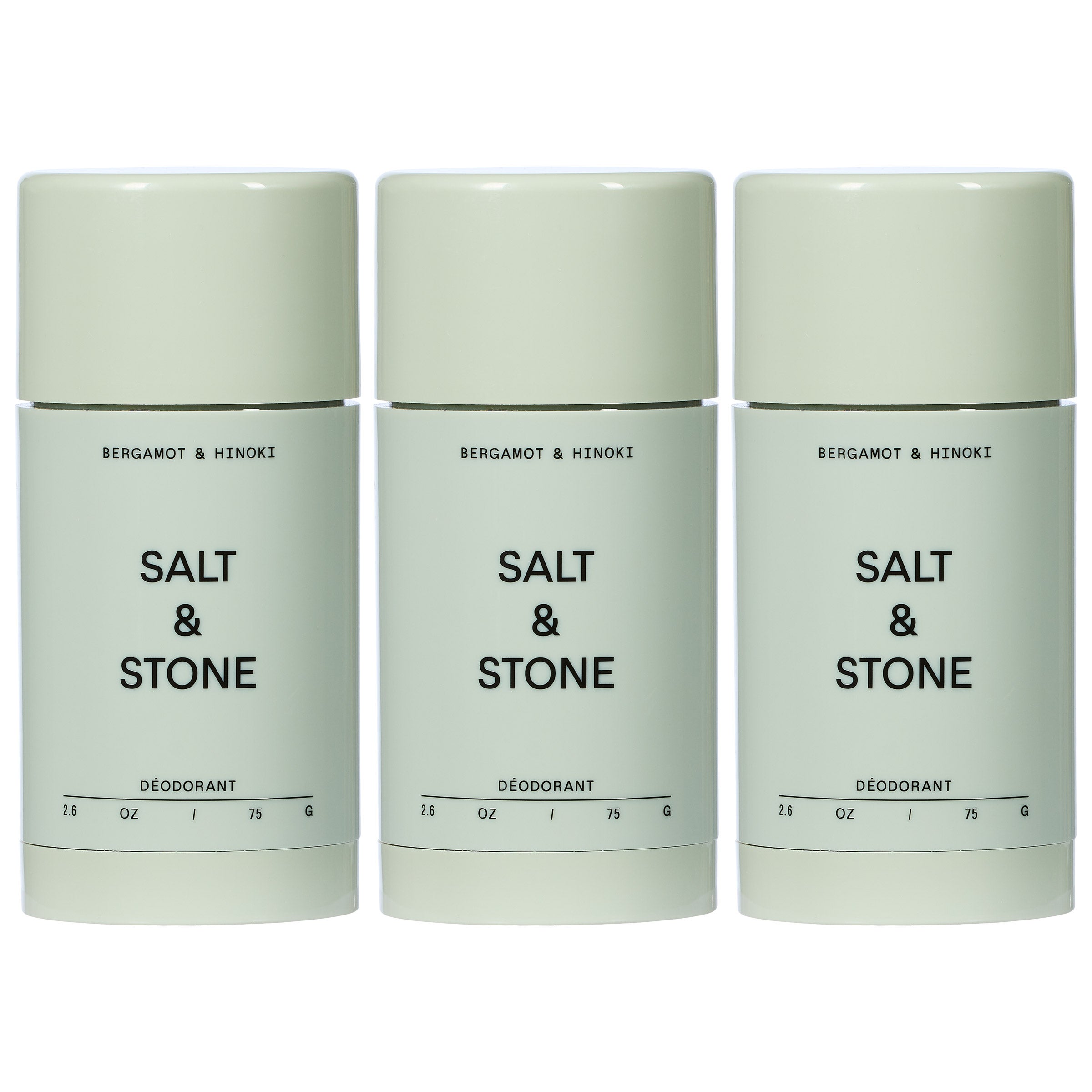 Salt & Stone Bergamot & Hinoki Deodorant 2.6 oz