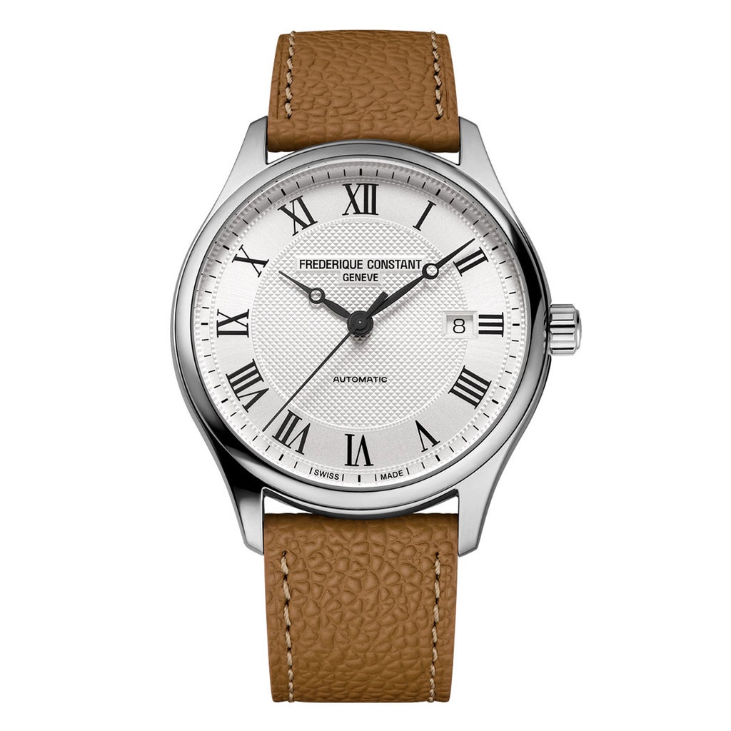 Frederique Constant Classics Stainless Steel Silver White Dial