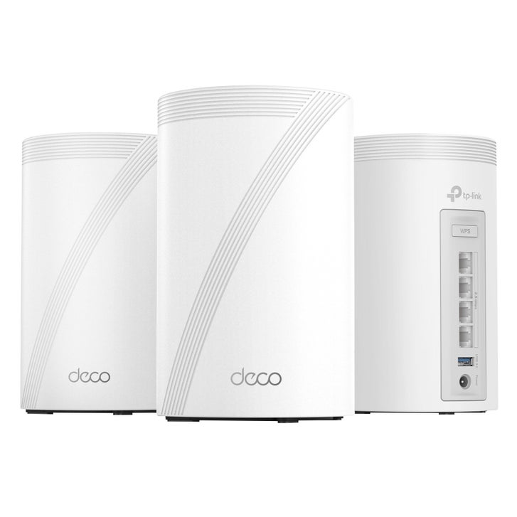 TP-Link – Deco 7 Pro BE11000 Tri-Band Wi-Fi 7 Whole Home Mesh