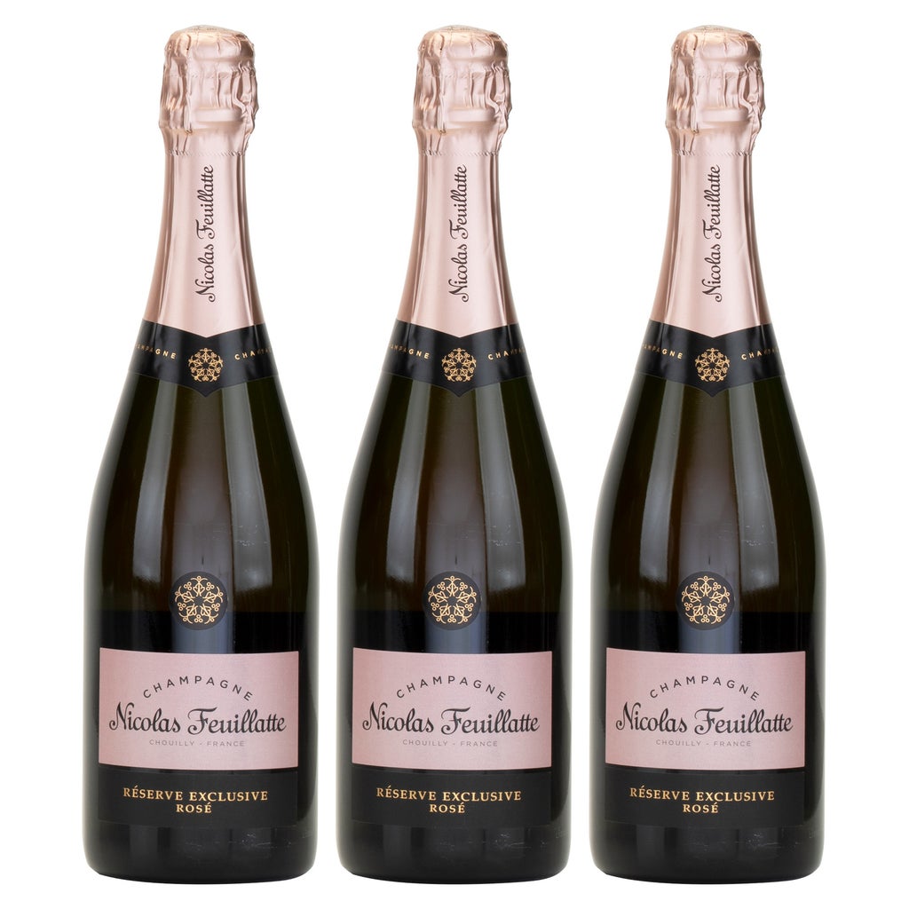 Nicolas Feuillatte Reserve Exclusive Brut Rosé Champagne 750 ml 3