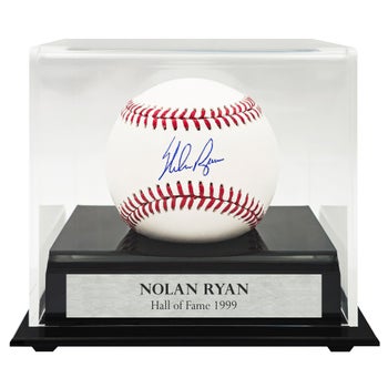 【希少】MLB公式 Nolan Ryan 直筆サインボール ケース付 113-5 Nolan Ryan Texas Rangers Autographed Official MLB Baseball with