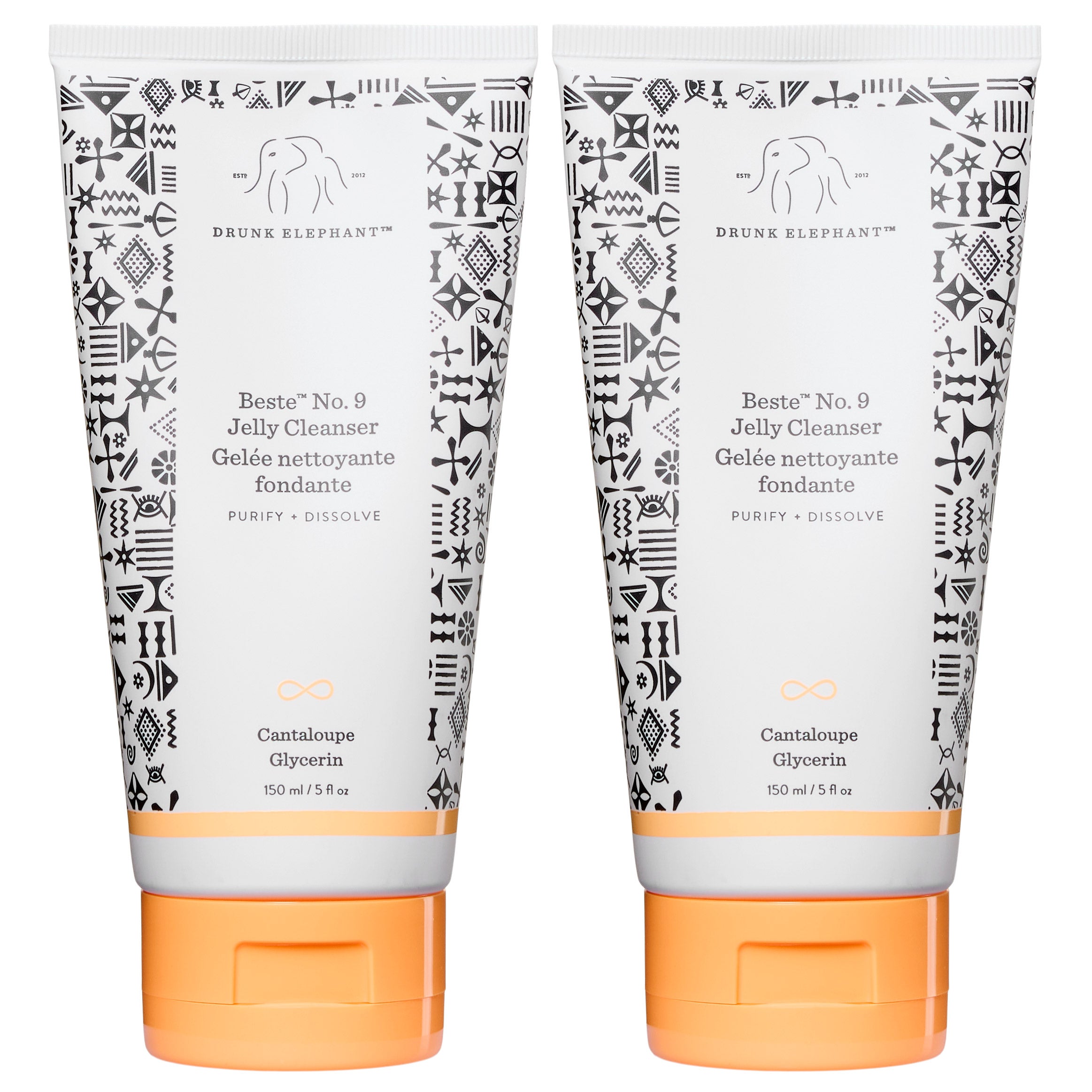 Drunk Elephant Beste No.9 Jelly Cleanser, 5 fl oz, 2-pack | Costco