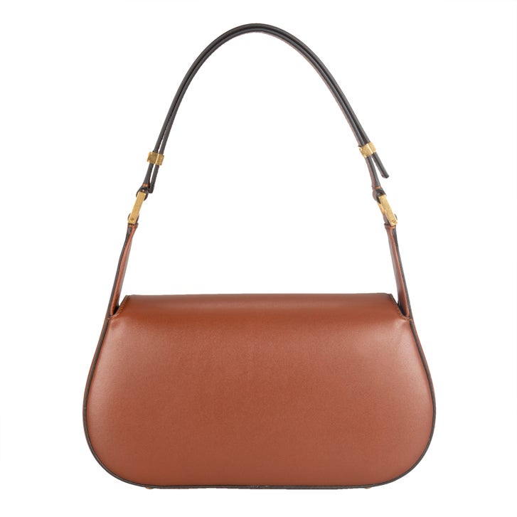 Valentino V Logo Chain Shoulder Bag, Brown | Costco