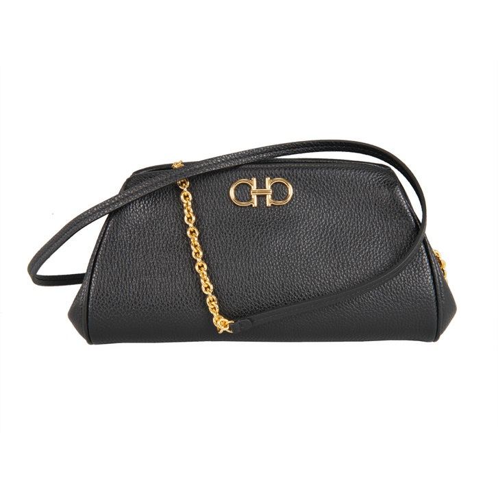 Ferragamo Gancini Minibag Nero, Black | Costco