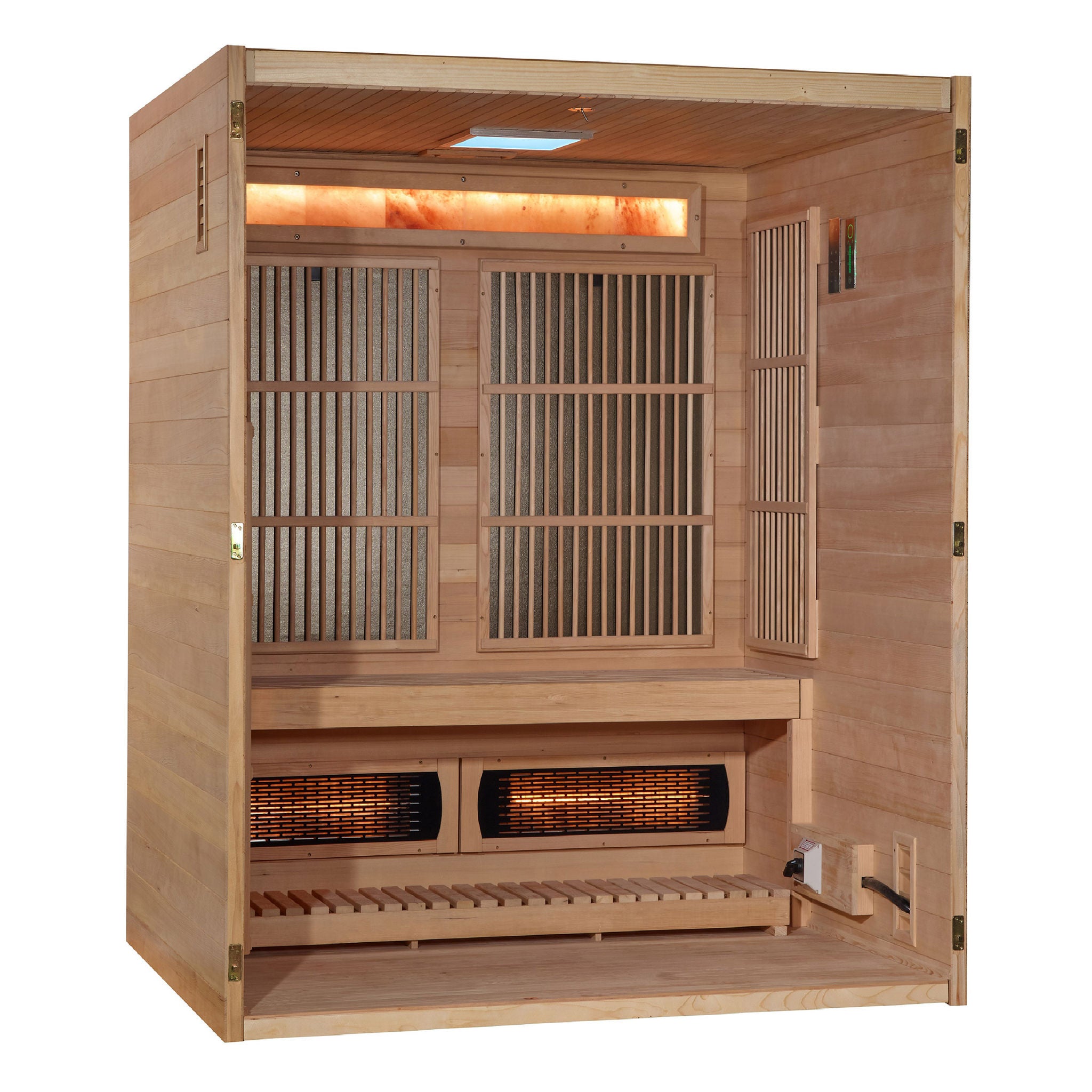 Dynamic Soria 3-person Hybrid Full Spectrum Indoor Sauna | Costco