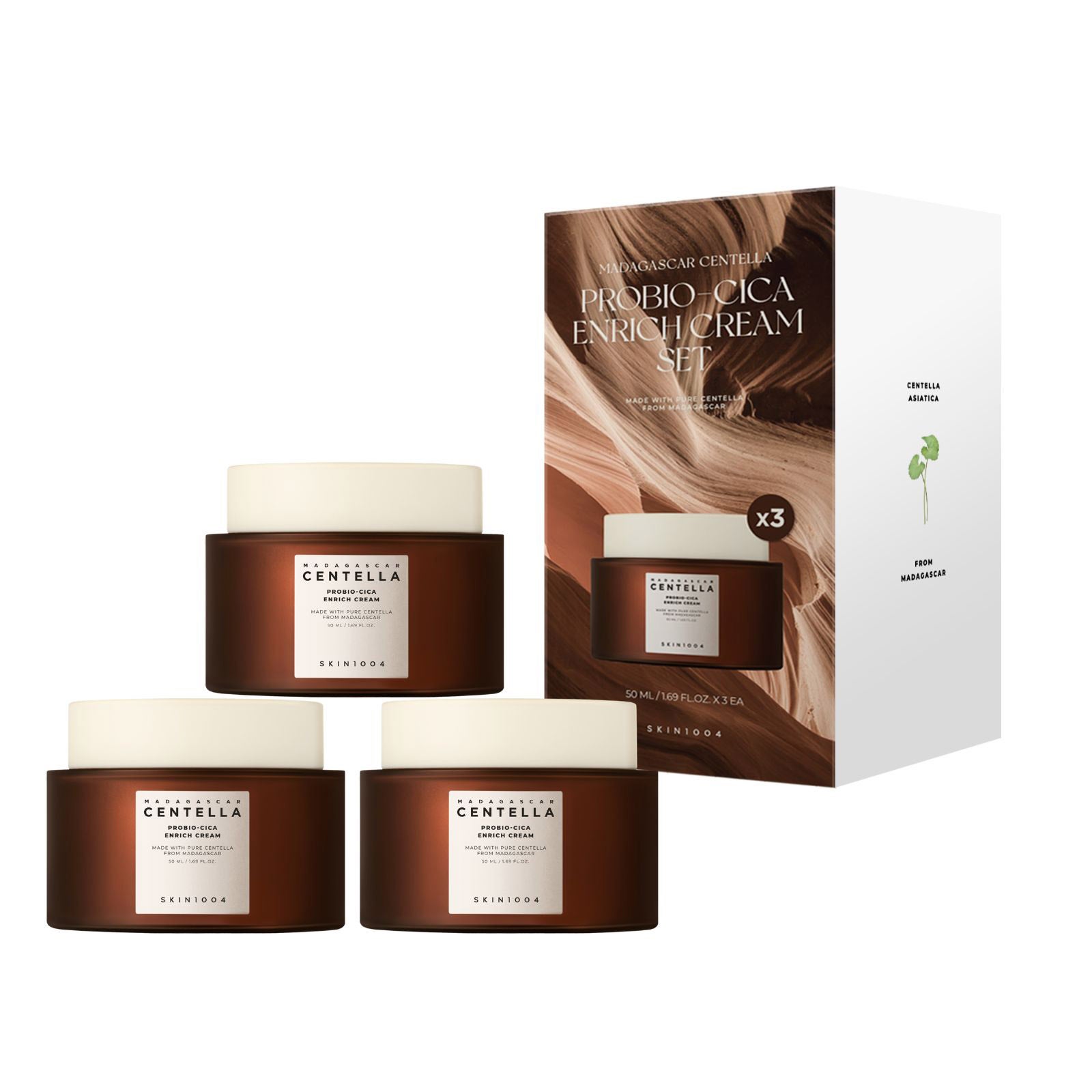 Skin1004 ProbioCica Cream, 1.69 fl oz, 3-pack