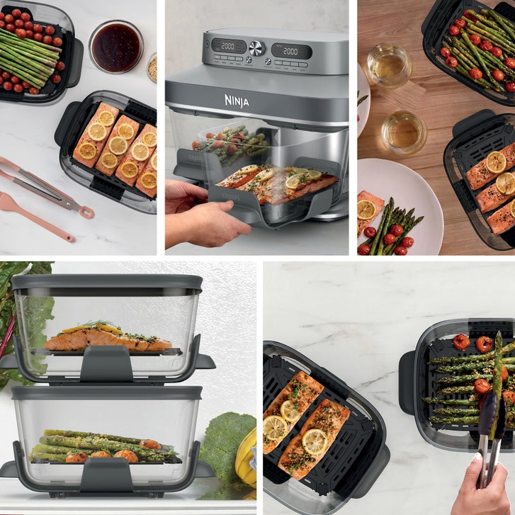 Ninja CRISPi DualZone 2-Basket Glass Air Fryer | Costco