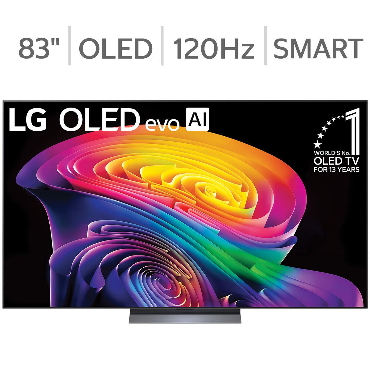 LG 83" Class - OLED evo AI C6H Series - 4K Smart TV - Allstate 3-Year Protection Plan Bundle Included For 5 Years of Total Coverage*