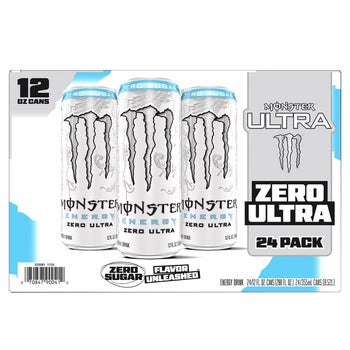 C*t様 MONSTER ENERGY ULTRA 355ml 24本入り×2ケ Monster Energy Drink, Zero Ultra, 12 fl oz, 24-count | Costco
