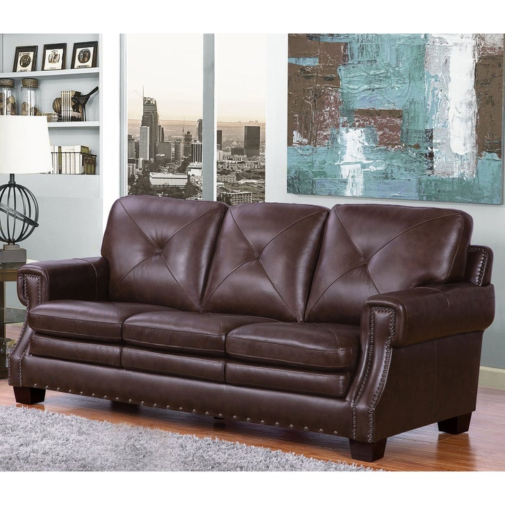 定価¥330,000＋送料　高級ソファブランド STANLEY'S Stanley Top Grain Leather Sofa | Costco