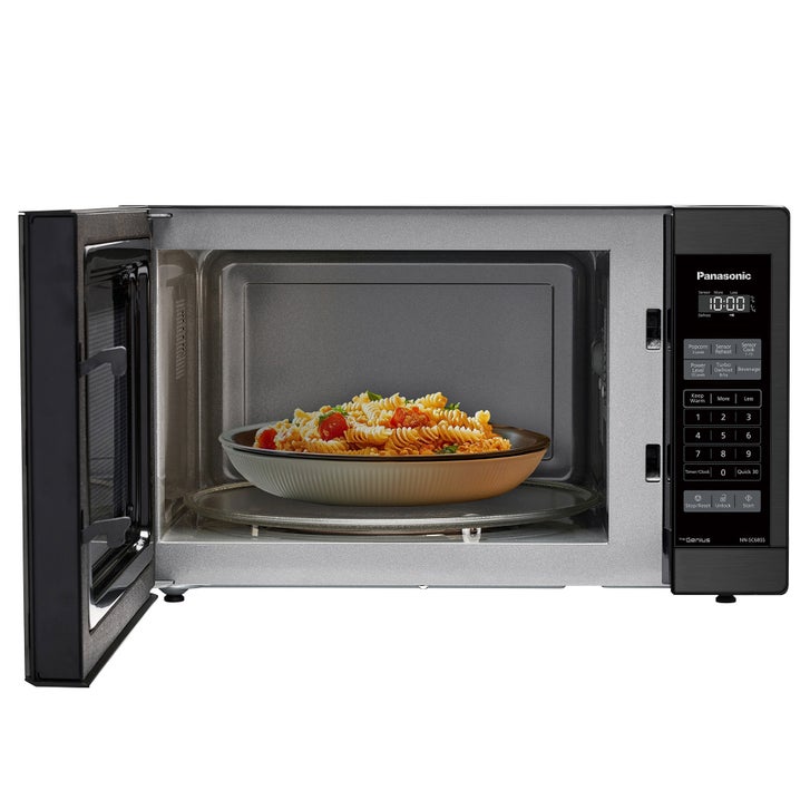 Panasonic 1.3 cu ft. Countertop Black Stainless Microwave Oven