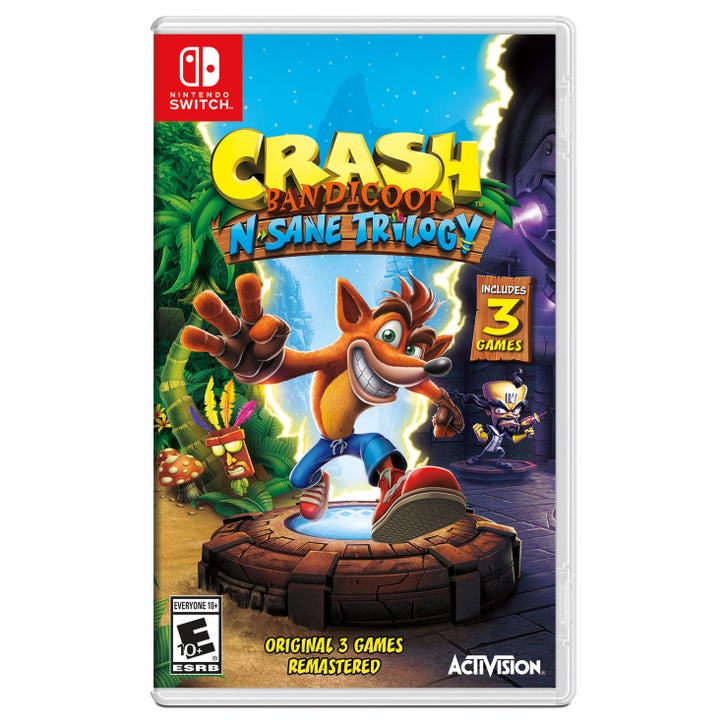 Crash Bandicoot N Sane Trilogy Nintendo Switch Video Game | Costco