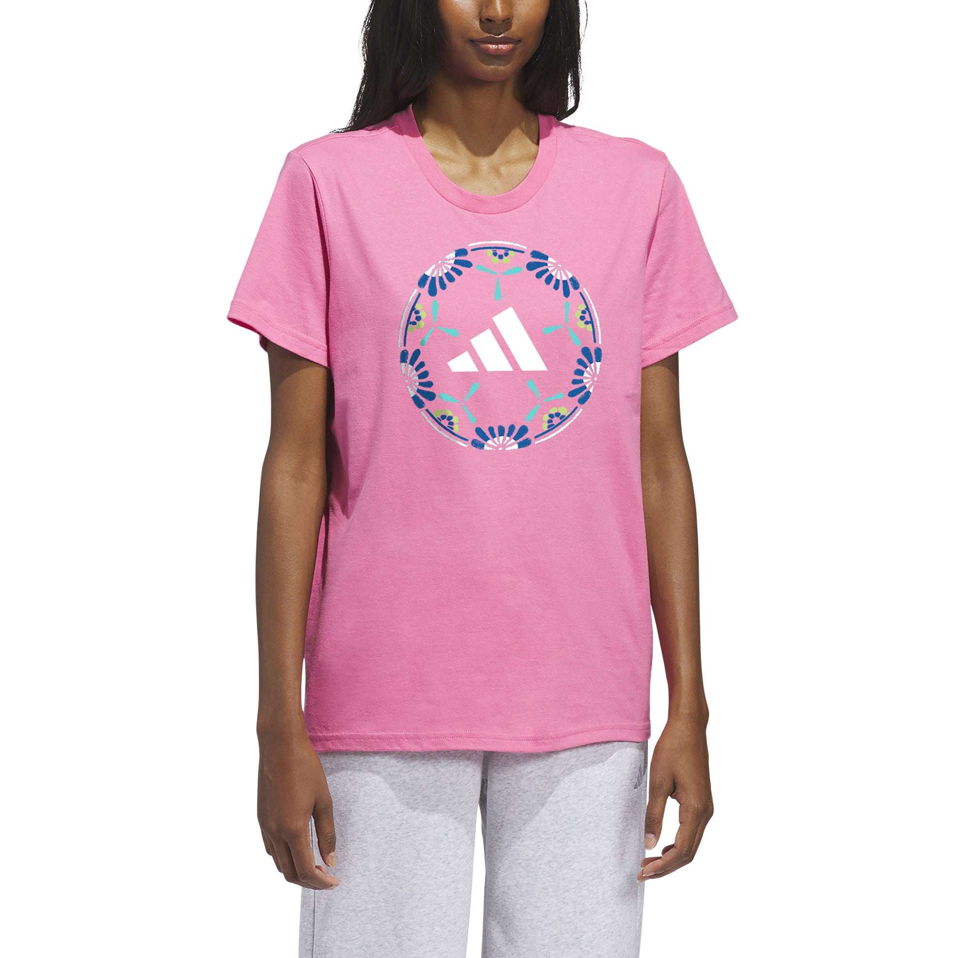 ADIDAS WOMEN'S GRAPHIC TEE