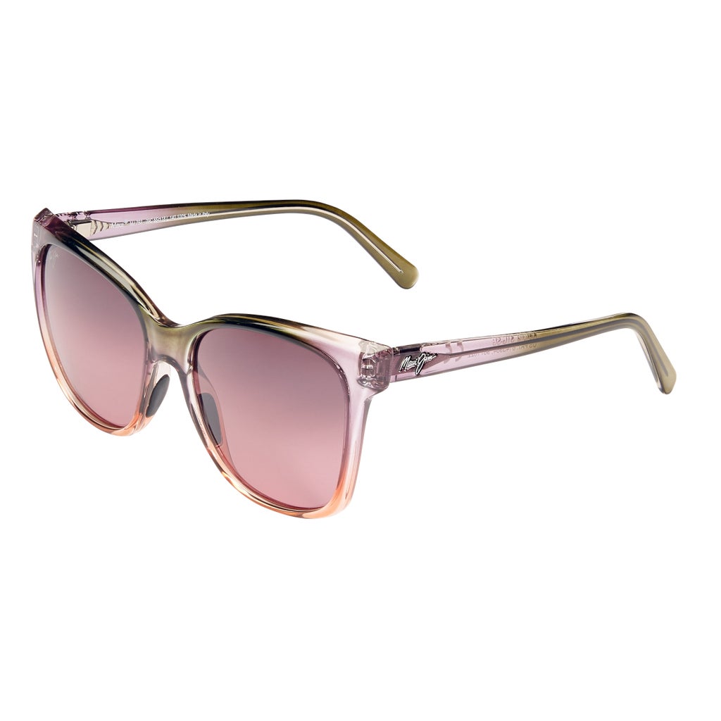 pellicule♡ smoke rose big PK Maui Jim Alekona RS793-09C Mossy/Blush/Peach Polarized Sunglasses