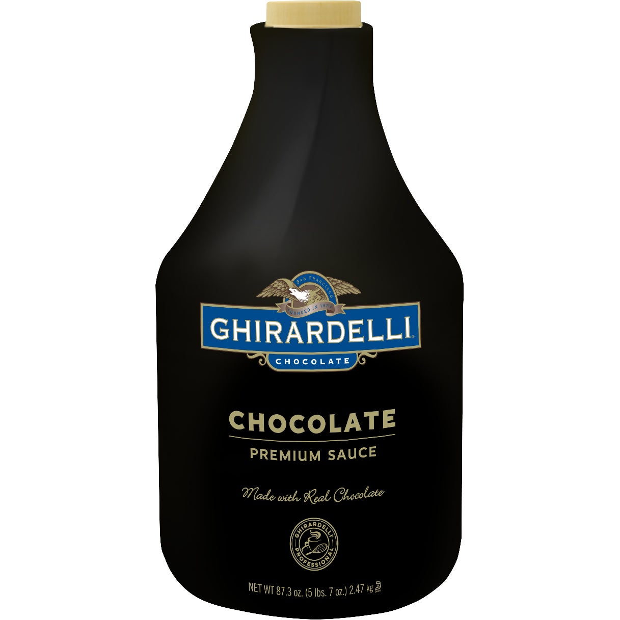 Ghirardelli Premium Sauce, Chocolate, 87.3 oz
