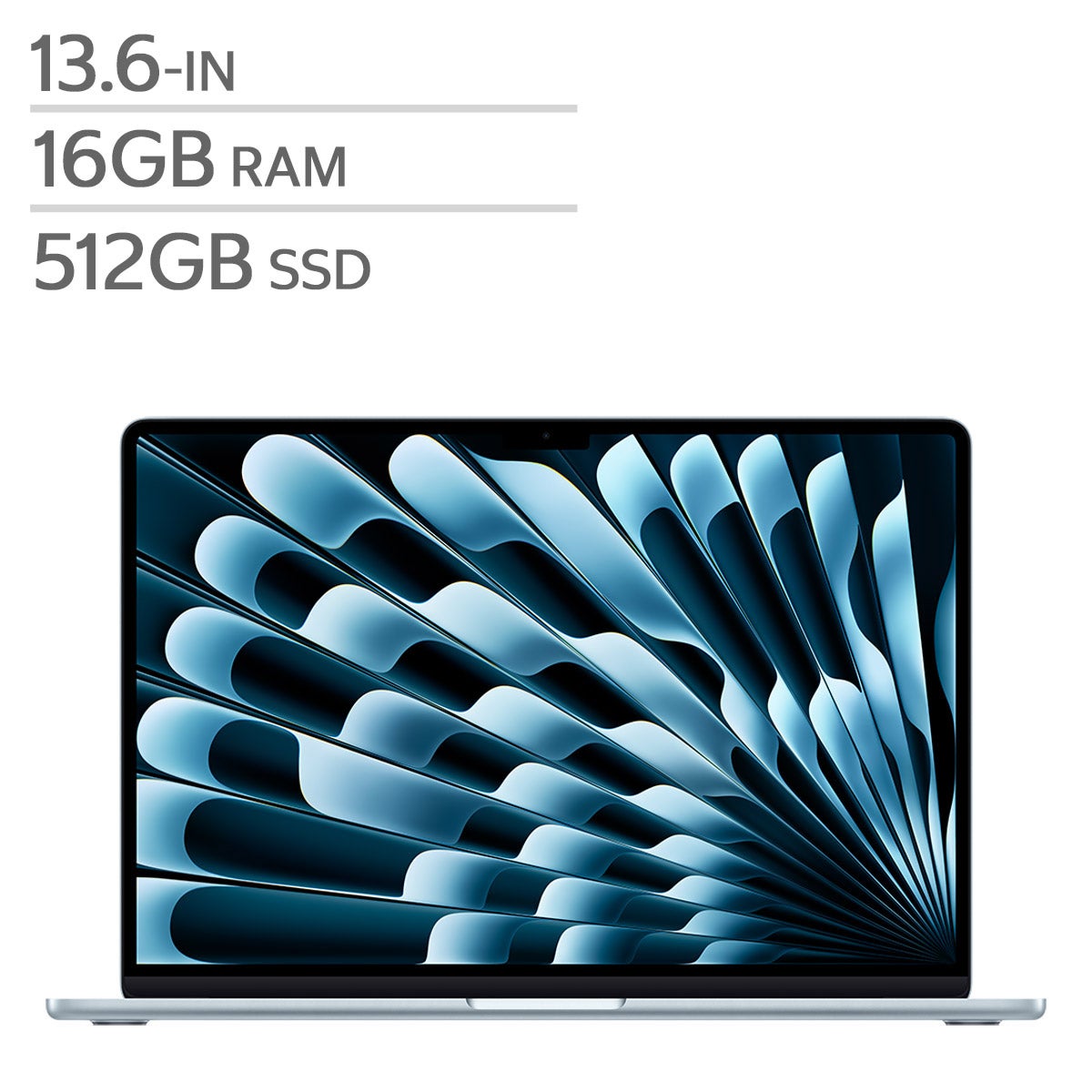Apple MacBook Air 13.6 in., Apple M5 Chip - 16 GB RAM, 512 GB SSD