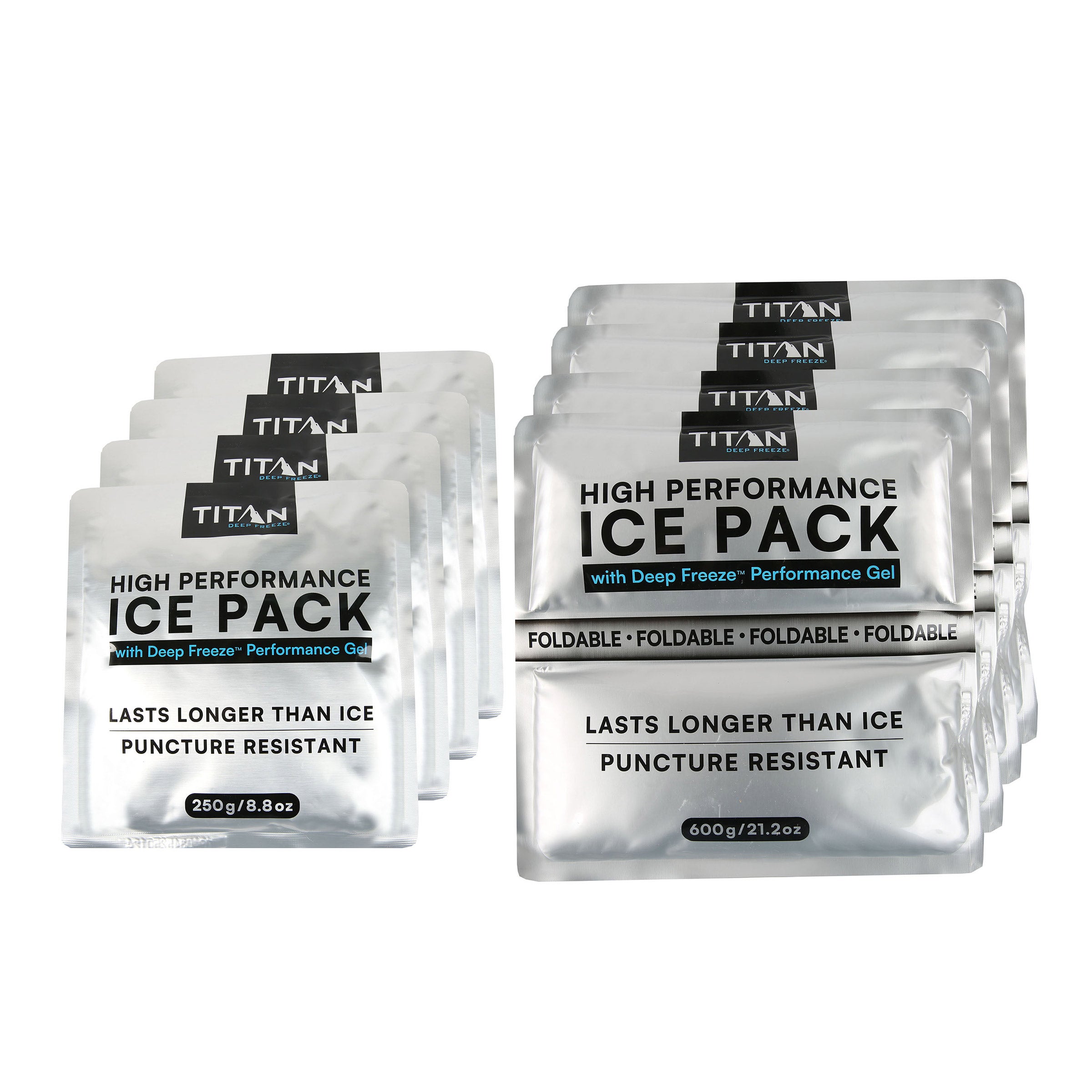 Titan High Performance Ice Packs, 8-pack | Costco