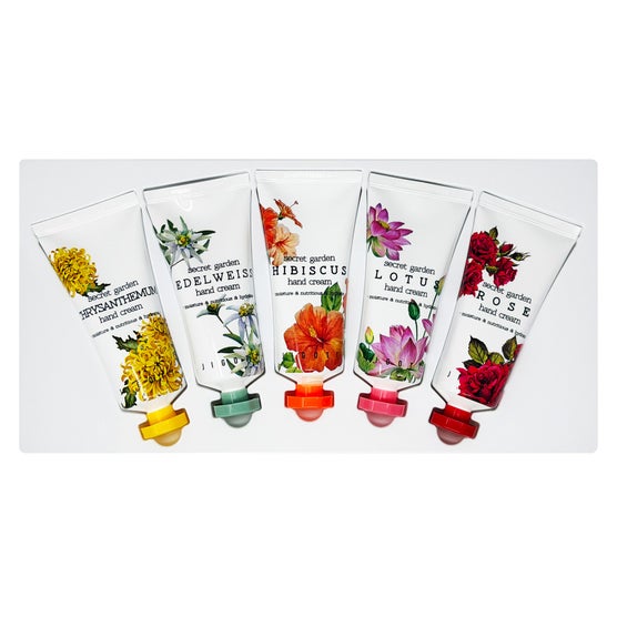 Jigott Secret Garden Hand Cream, 3.38 fl oz, 5-pack | Costco