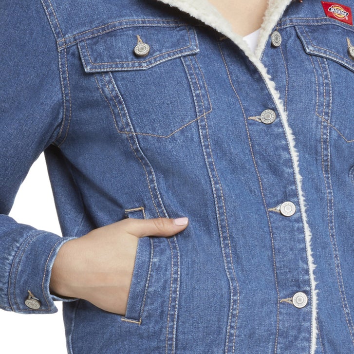 Dickies Ladies' Cozy Lined Trucker Jacket | Costco