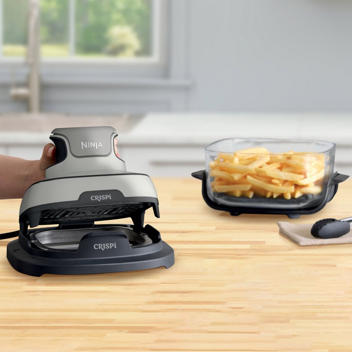 Ninja Crispi 5-in-1 Portable Glass Air Fry Cooking System, 3