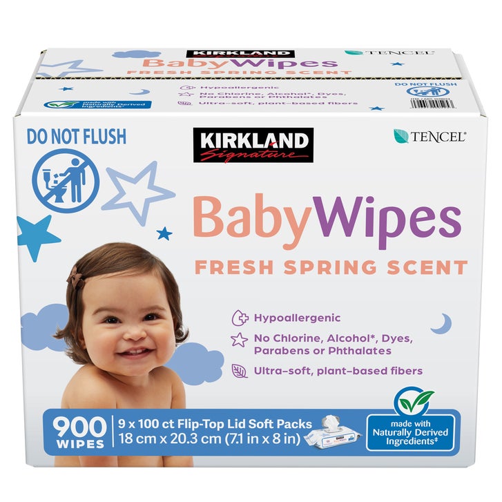 Kirkland Signature Baby Wipes 900枚セット二箱 Kirkland Signature Baby Wipes, Fresh Spring Scent, 900 ct | Costco