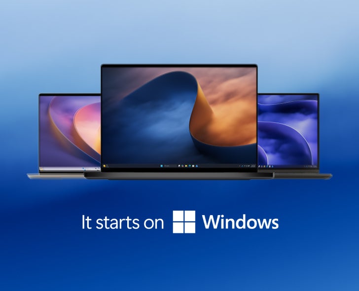 it starts on windows