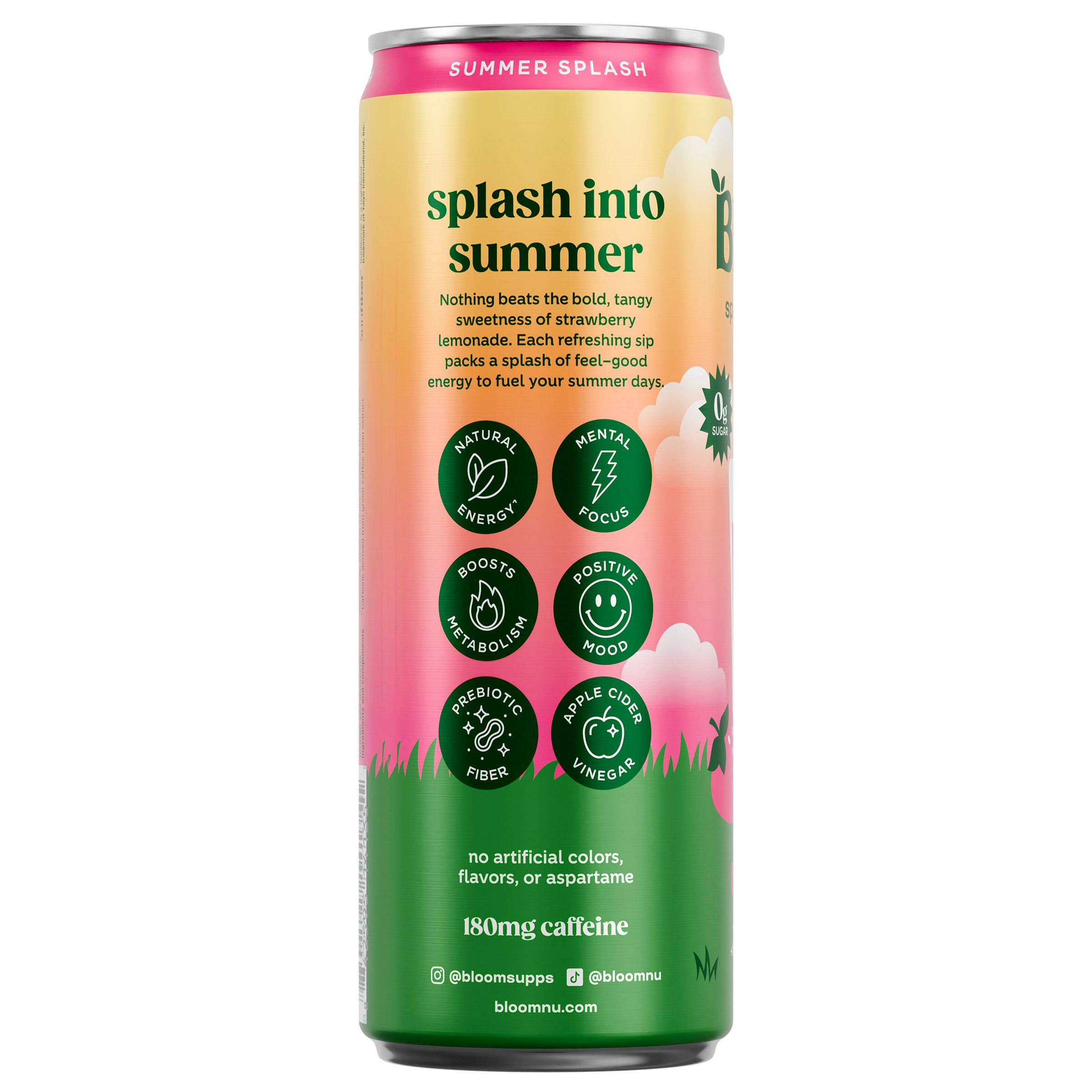 Bloom sparkling energy Summer Splash