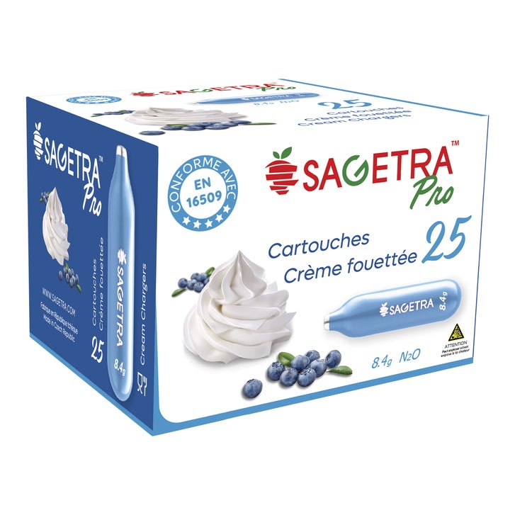 Sagetra N2O Chargers, Pack of 25 | Costco