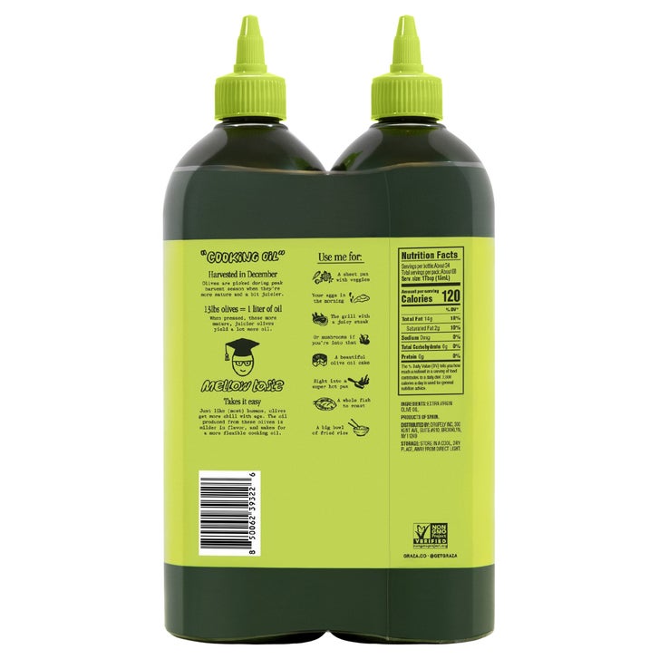 Graza Extra Virgin Olive Oil, 750 mL, 2 ct | Costco