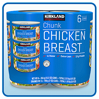 Kirkland Signature, Chicken Breast, 12.5 oz, 6-Count