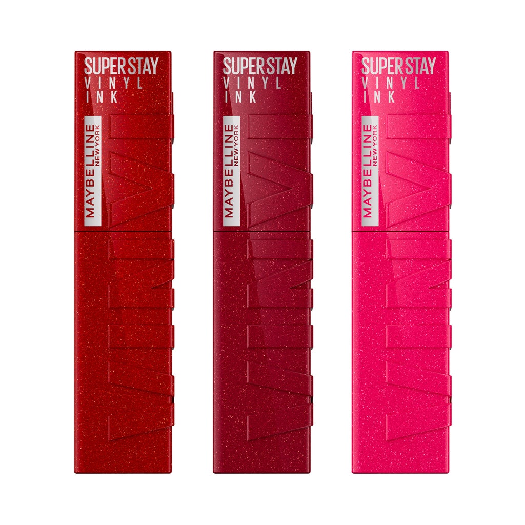 Maybelline Super Stay Vinyl Ink Limited Edition Glimmer Collection, 3 ...