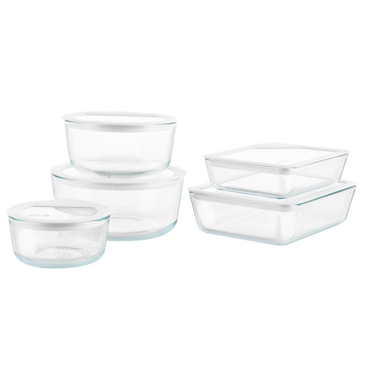 Pyrex 10-piece Ultimate Glass Food Storage Set | Costco