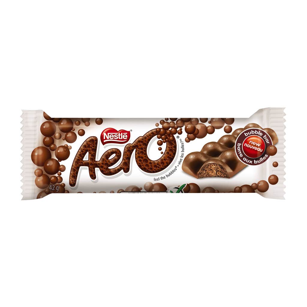 Nestlé Aero milk chocolate bars