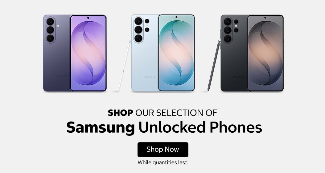 Shop our Selection of Samsung Unlocked Phones. Shop Now. While quantities last.