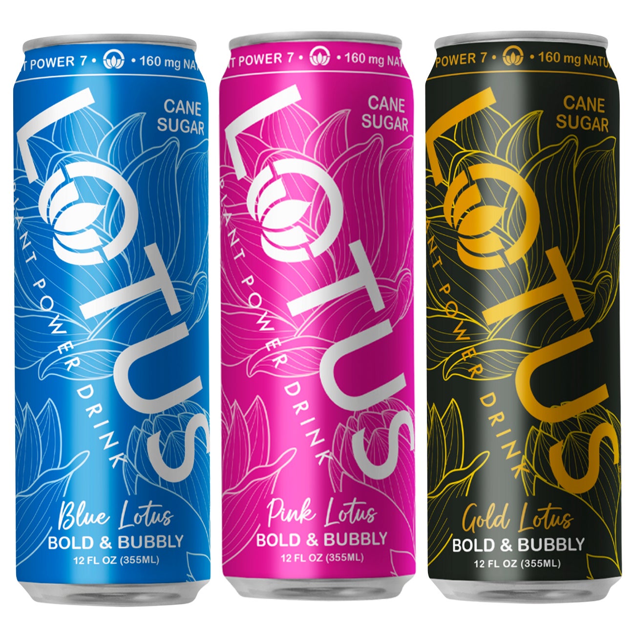 Lotus Plant Power Energy Drink, Variety Pack, 12 fl oz, 15 ct | Costco