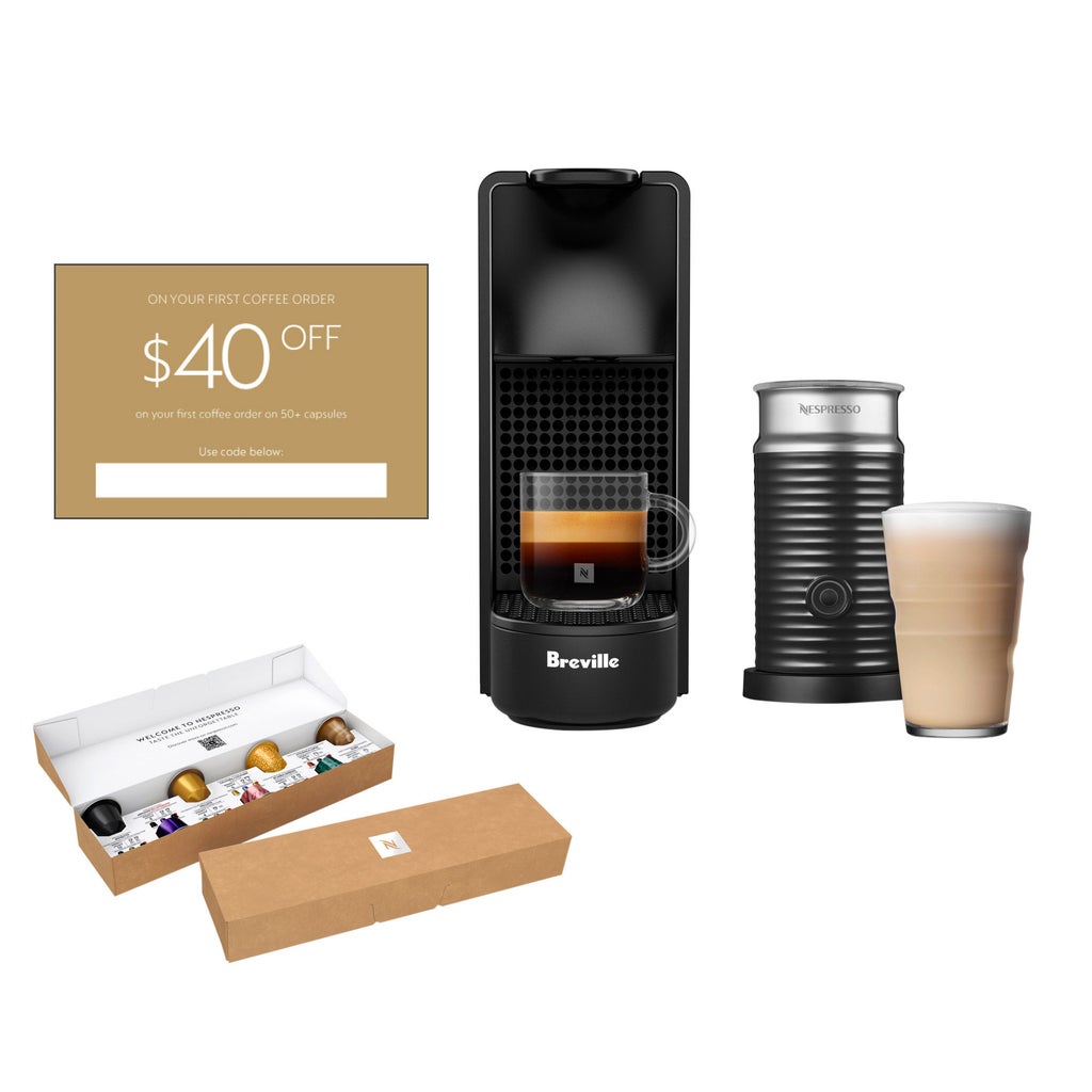 Nespresso Essenza Mini Espresso Machine by Breville, with